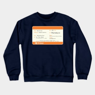 Britpop Express Crewneck Sweatshirt